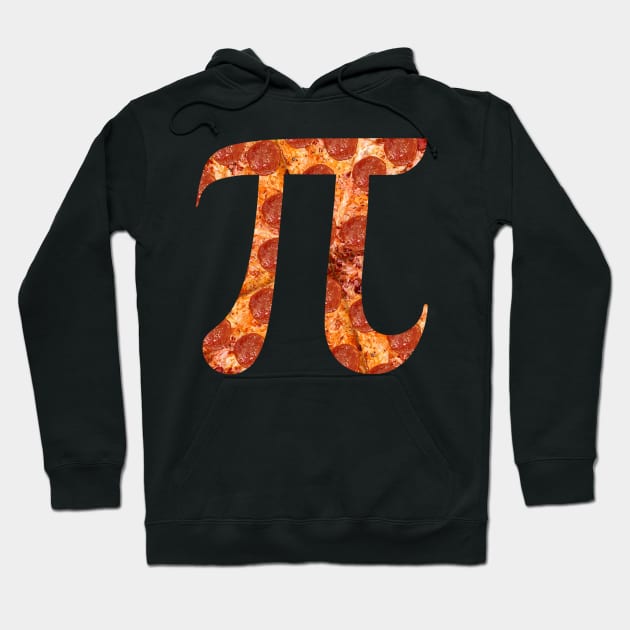 Pepperoni Pizza Pi Hoodie by Art by Deborah Camp